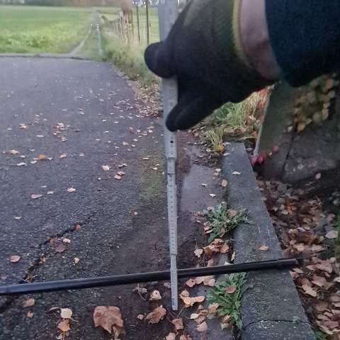 Straßenabsenkung/-unterspülung Anliegen vom *2025-11-11