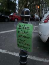 Fußgänger Überweg ist nicht erkenntlich