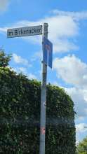 Straße Beschilderung 
