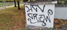 Graffiti Aachener Weiher_zu gemeldetem Anliegen vom *2024-10-18 14:59:25