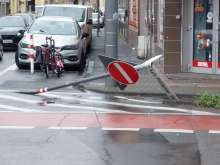 Bild vom 2024-12-07 Umgefahrenes Verkehrsschild