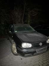 Schwarzer VW Polo ohne KZ