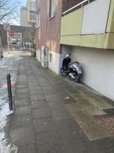 Ein kaputtes Motorrad