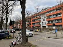 Temporäre Ampelanlage auf Höhe Weinsbergstr. 181