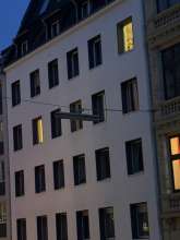 Hängebeleuchtung Straßen Mitte