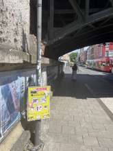 Nicht mehr lesbares Schild Waffenverbot-Bild zu gemeldetem Anliegen vom *2025-07-23 12:47:01