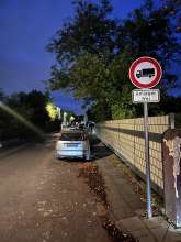 Nicht angemeldetes Kfz