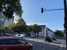 Die Ampelanlage der kompletten Kreuzung Vorgebirgstraße Ecke Gottesweg, für alle Verkehrsteilnehmer, ausgefallen.