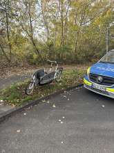 Bild des Schrott Fahrrads