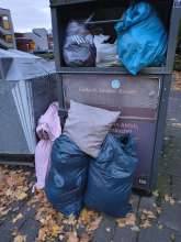 Altkleidercontainer Friedensstr./Ecke Tiergartenstr. 1