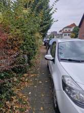 Nutzung Geweg nicht barrierefrei möglich