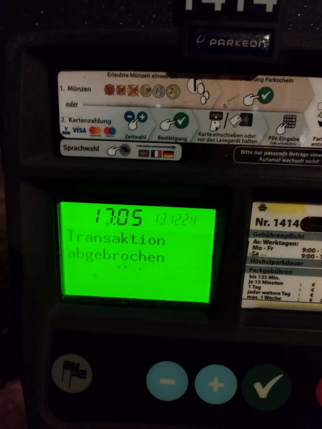 Bild zu gemeldetem Anliegen vom *2024-12-12 20:26:24