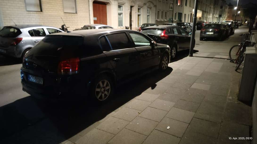 Monate langes Parken