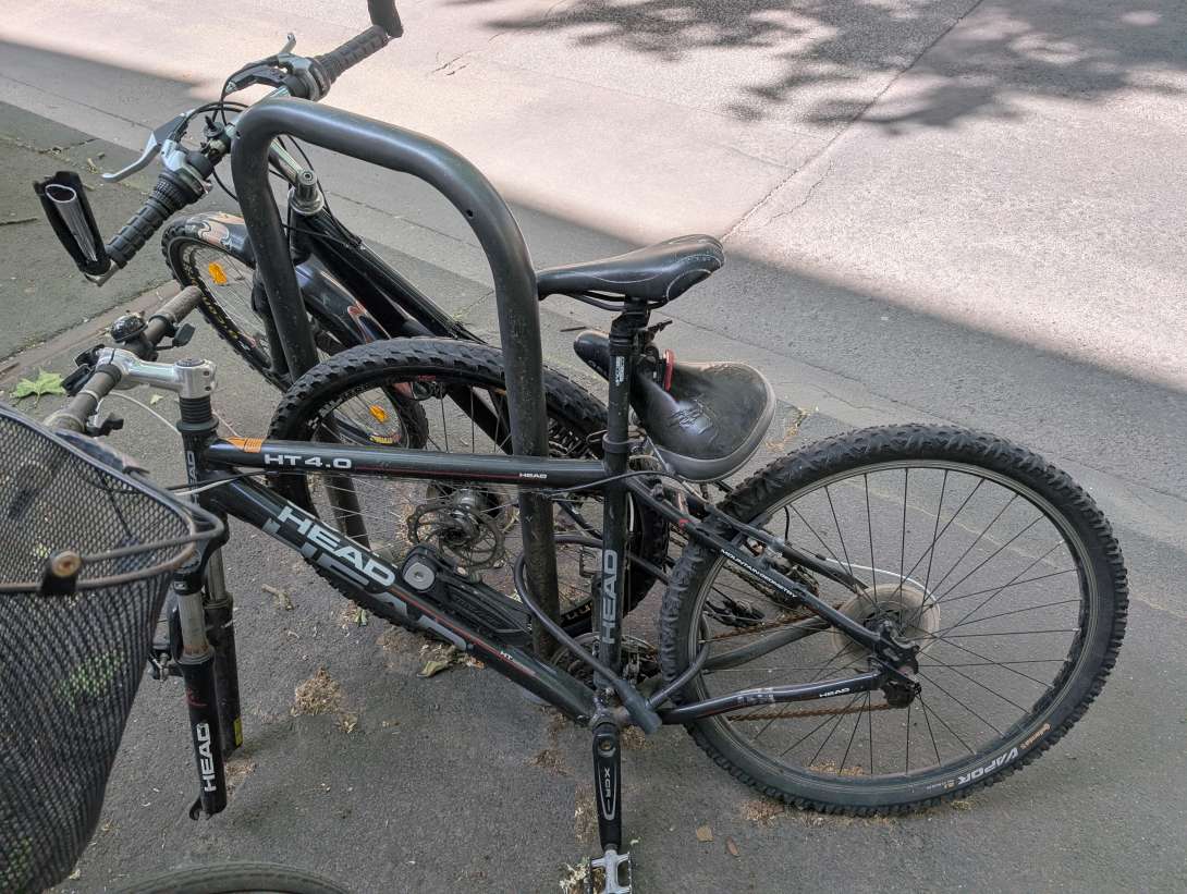 Schrottfahrrad Maarweg 