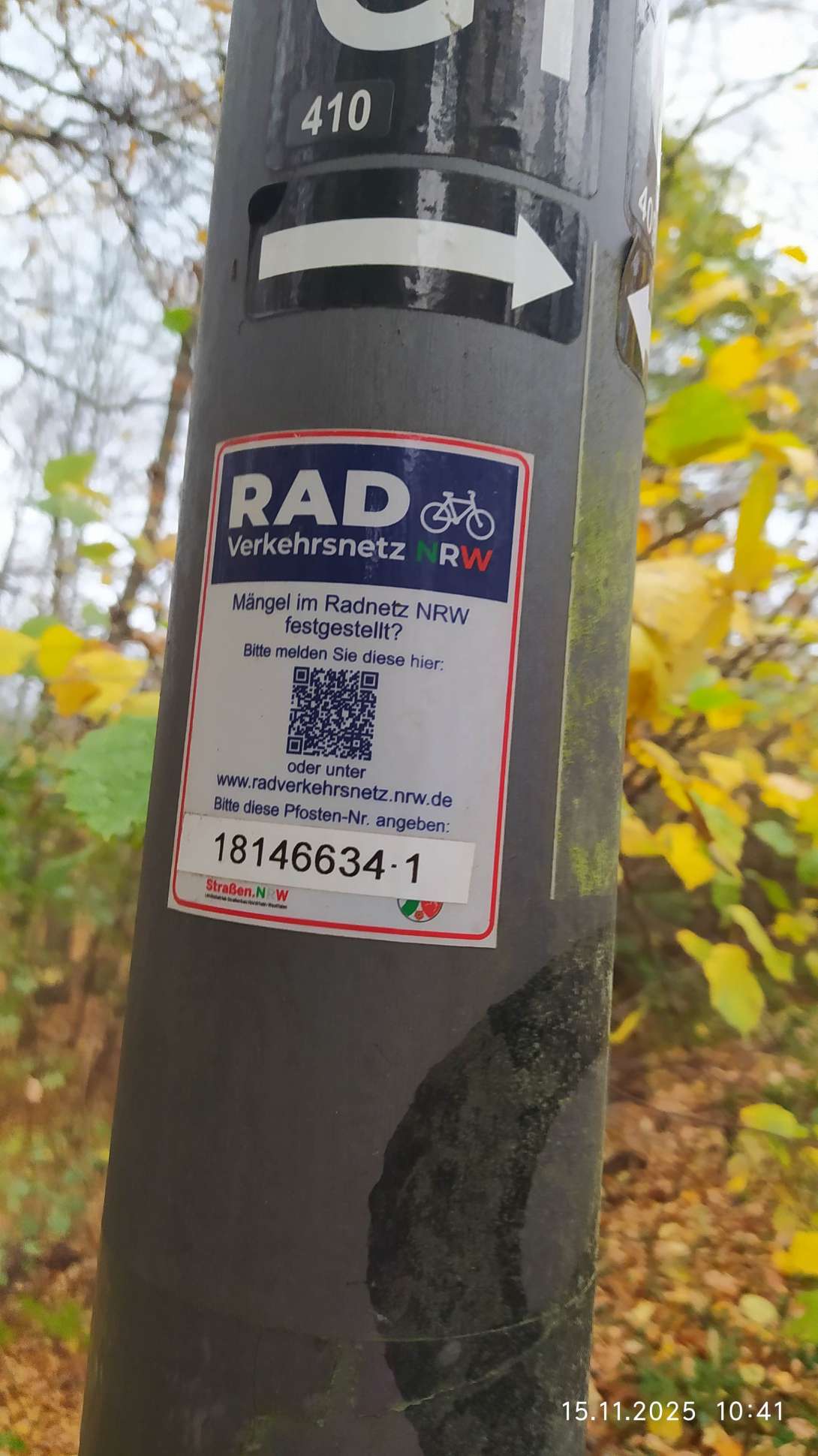 Bild zu gemeldetem Anliegen vom *2025-11-16 15:07:08