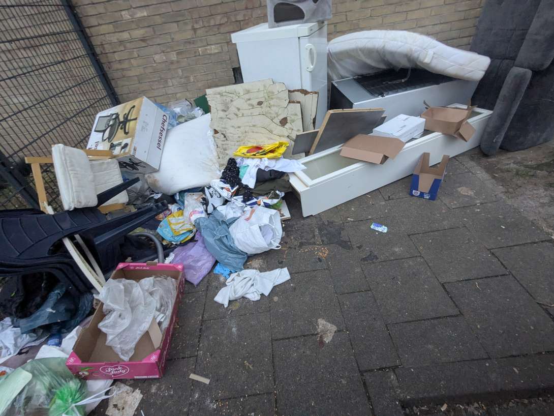 Leider sieht es hier jede Woche so aus.