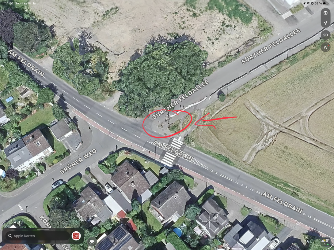 Bild zu gemeldetem Anliegen vom *2026-01-18 12:33:35