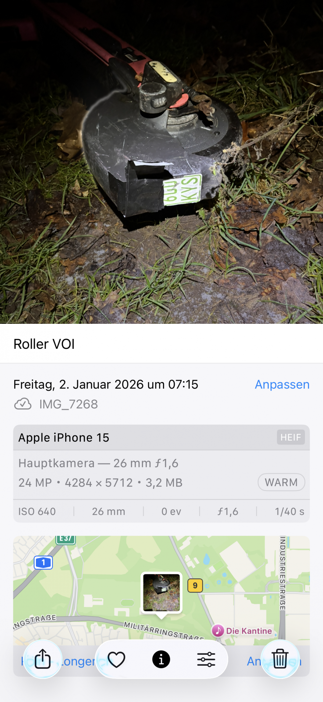 Bild zu gemeldetem Anliegen vom *2026-01-02 09:07:29