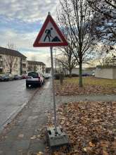 Vergessenes Verkehrszeichen