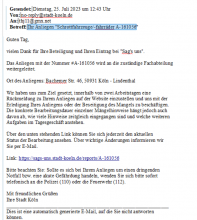 Bild zu gemeldetem Anliegen vom *2024-04-24 15:27:51