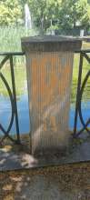 Graffiti Pfeiler Rautenstrauchkanal_Bild zu gemeldetem Anliegen vom *2024-06-28 13:18:49