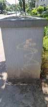 Graffiti Brückenpfeiler_Bild zu gemeldetem Anliegen vom *2024-06-28 13:35:23