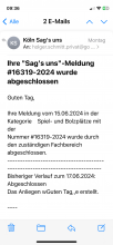 Bild zu gemeldetem Anliegen vom *2024-06-23 09:29:32