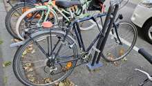 Weiteres Schrottfahrrad vor Everhardstr. 45/47
