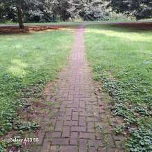 Vom Park Richtung Siedlung
