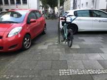 Zugeparkte Fußwege vom *2024-09-23 12:31:17
