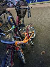 Oranges Puky Kinderfahrrad