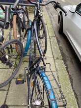 schrottfahrrad ohne sattel