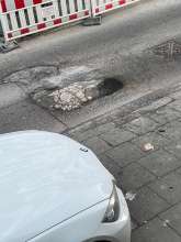 Schlagloch Scheidtweilerstraße