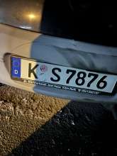 Kennzeichen mit abgelaufenem TÜV