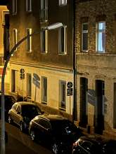 ausgefallene Strassenlaterne