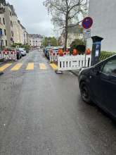 Zebrastreifen in der Kyllburger Str. 