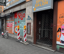 Absperrbaken vor Zülpicher Str 23