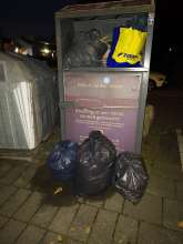 Kleidercontainer Friedensstr./Ecke Tiergartenstr. 1