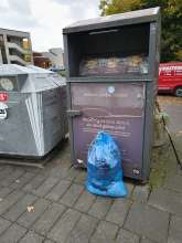 Altkleidercontainer Friedensstr./Ecke Tiergartenstr. 1