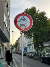 ANLIEGER- Straße!!!Bild zu gemeldetem Anliegen vom *2025-10-02 12:35:10