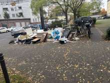 Wilder Müll nahe Kita 