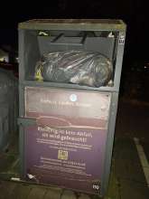 Altkleidercontainer Friedensstr./Ecke Tiergartenstr. 1