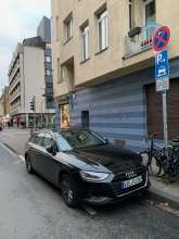 Parken auf dem Radweg, Sülzburgstrasse Ecke Berrenrather Strasse