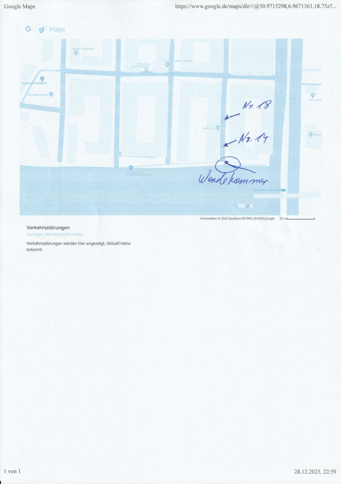 Bild zu gemeldetem Anliegen vom *2023-12-28 23:08:09