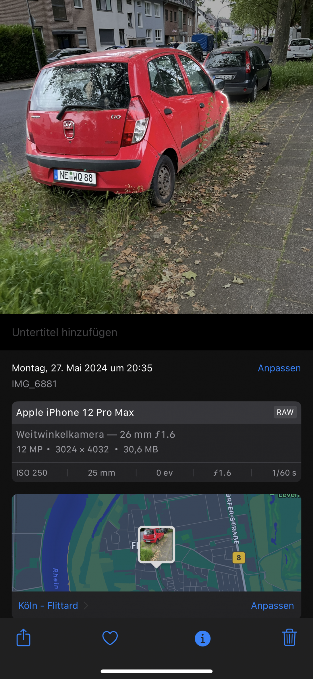 Bild zu gemeldetem Anliegen vom *2024-06-26 13:01:38