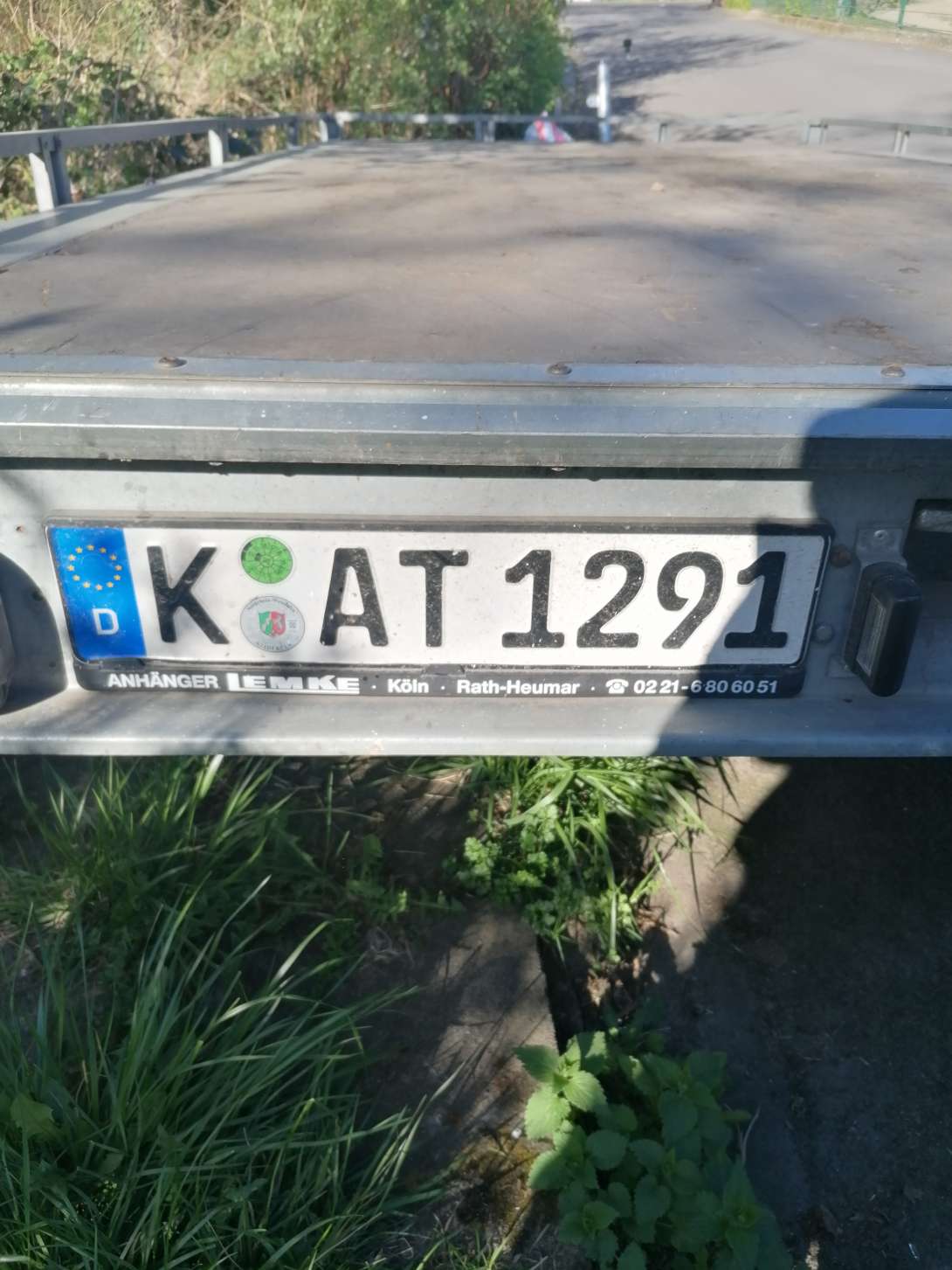 Kennzeichen K-AT 1291 
