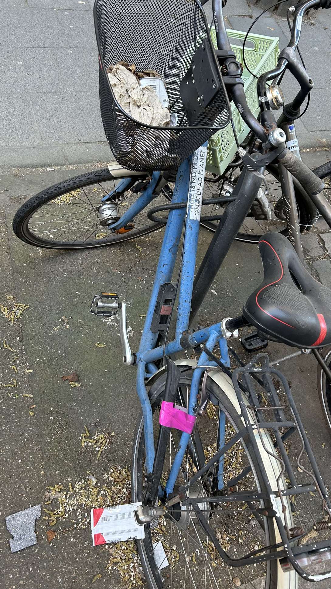 Schrottfahrrad Piusstrasse 34