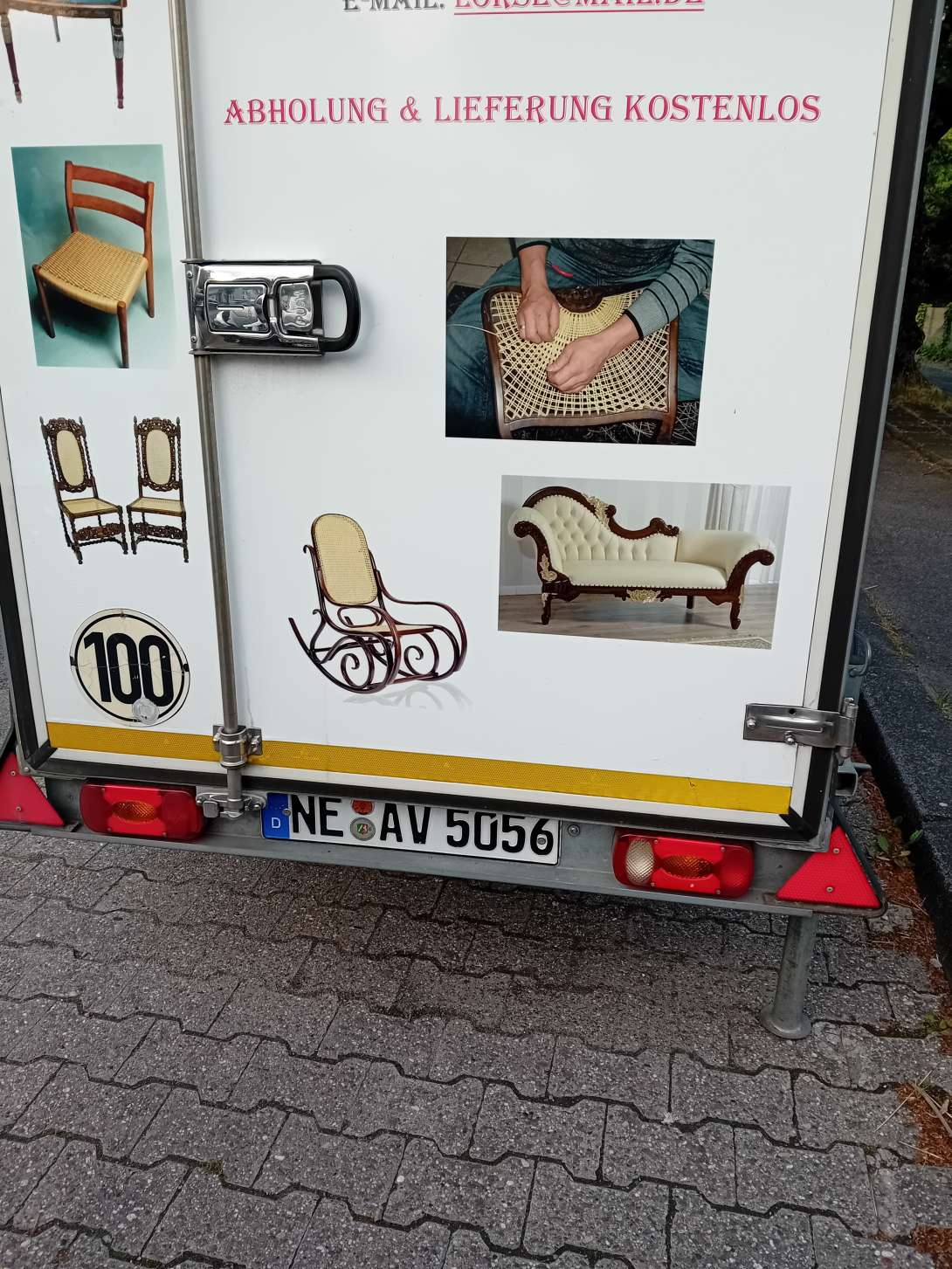 Bild vom Anhänger in Porz Wahn.51147 Köln 
