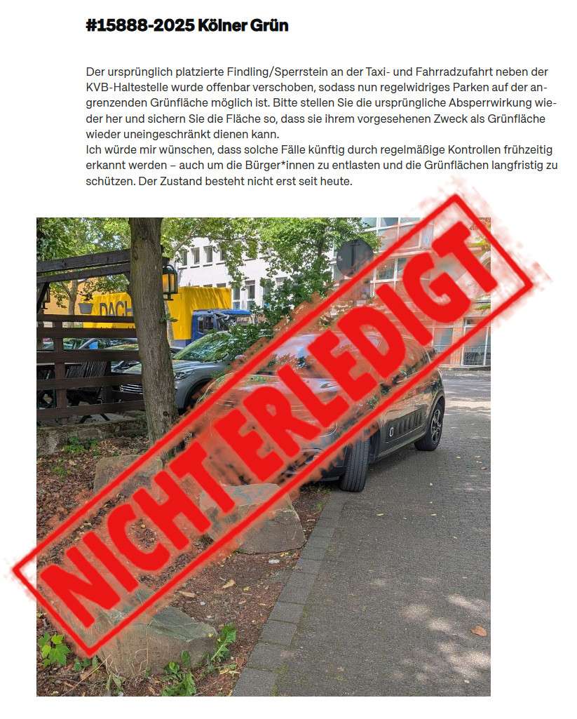 Bild zu gemeldetem Anliegen vom *2025-08-04 20:52:42