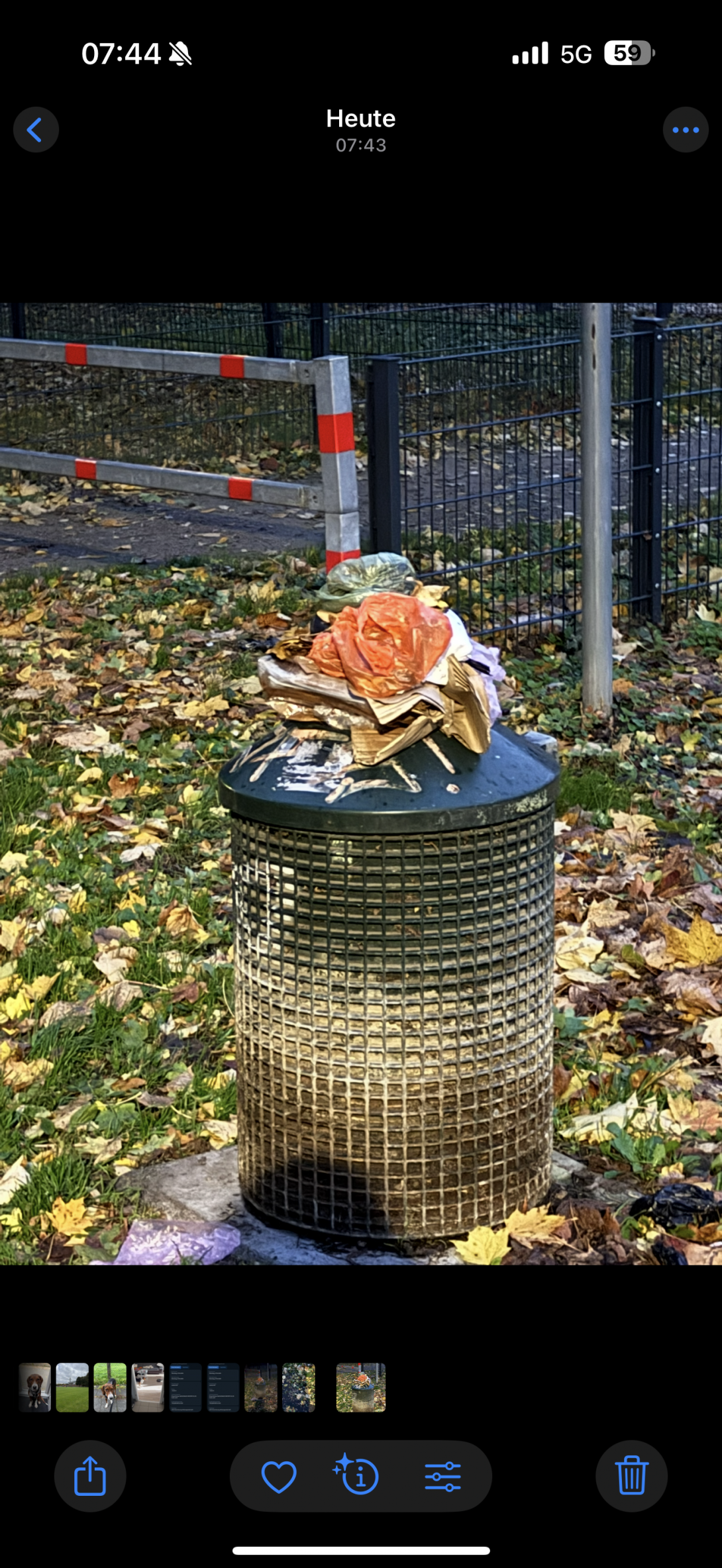 Bild zu gemeldetem Anliegen vom *2025-10-25 07:46:35